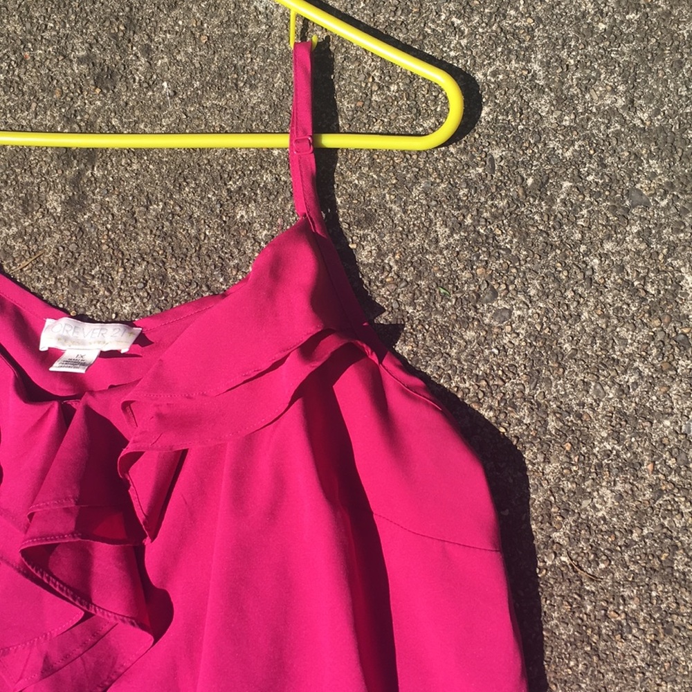 Rose Red {Plus} Top
